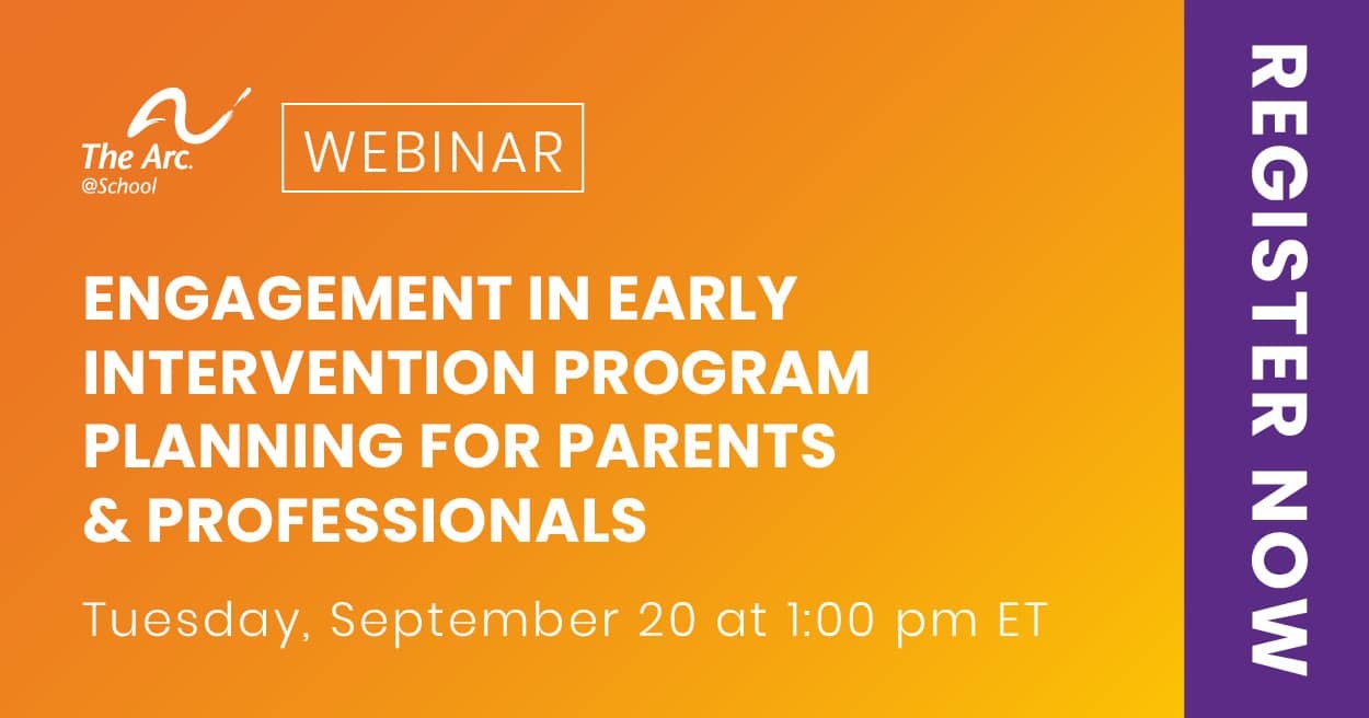Engagement in the Early Intervention Program Planning Process for Parents and Professionals