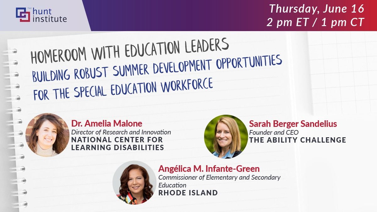Building Robust Summer Development Opportunities for the Special Ed Workforce