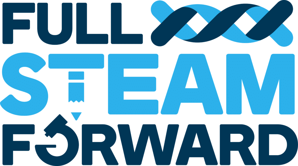 Full STEAM Forward logo