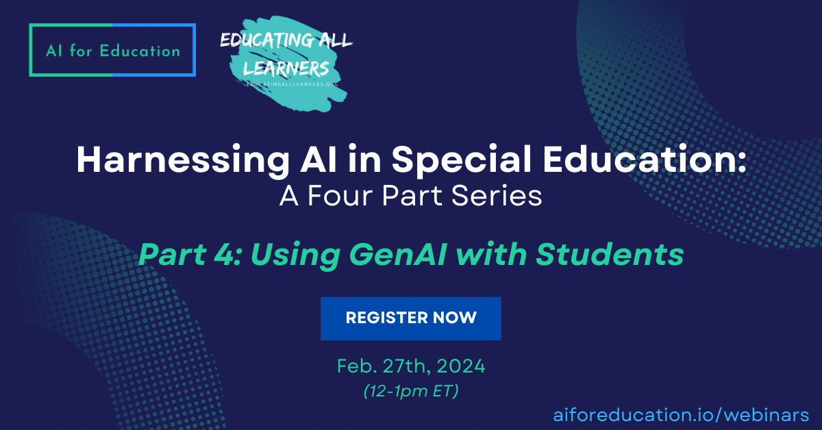 Using GenAI with Students