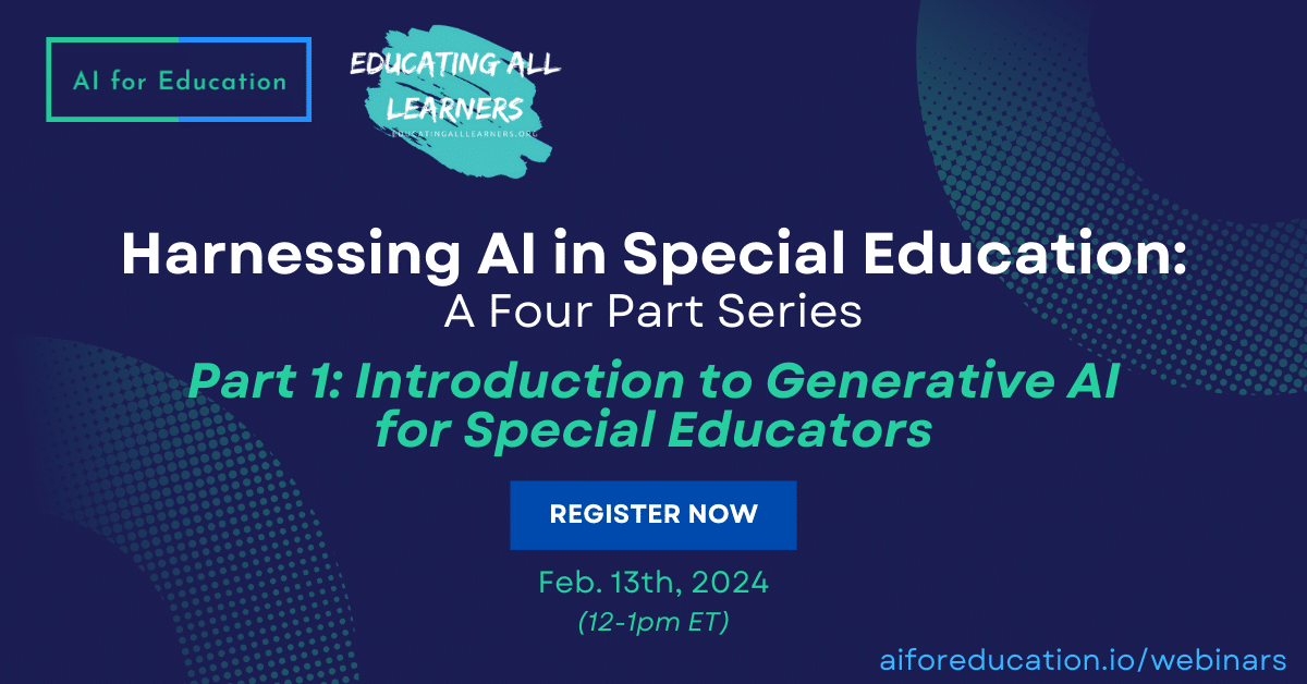 Introduction to Generative AI for Special Educators