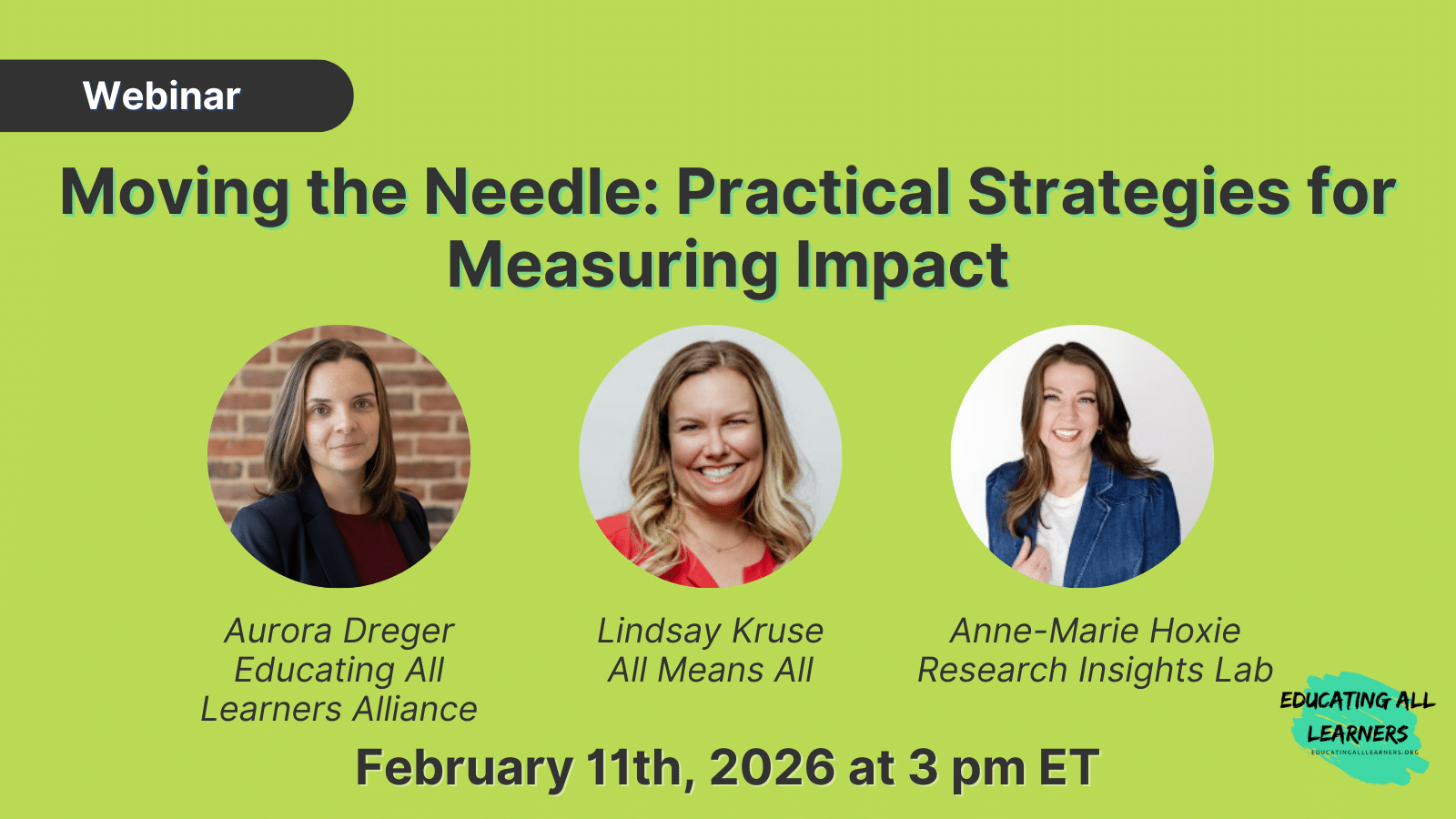 Moving the Needle: Practical Strategies for Measuring Impact