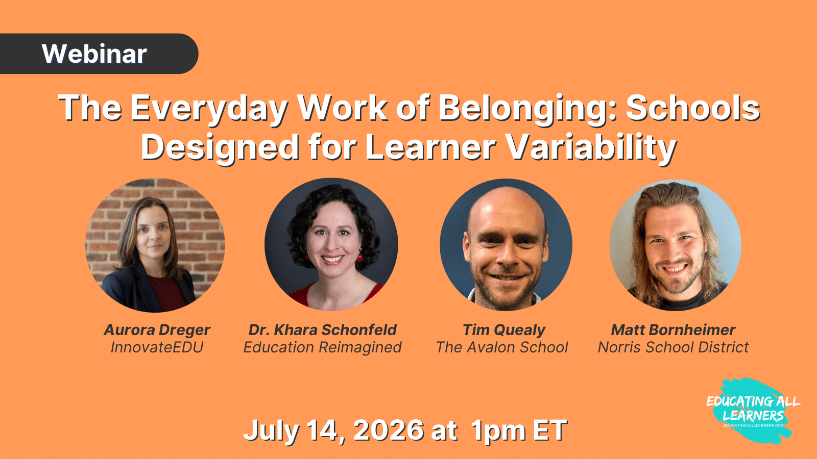 The Everyday Work of Belonging: Schools Designed for Learner Variability